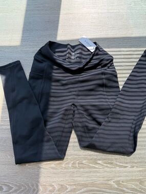 P'tula Black Active Leggings with Branded Tag